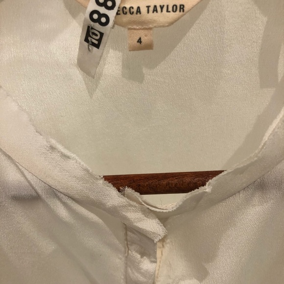 Rebecca Taylor Dip Dye Ombre Top - Picture 4 of 5